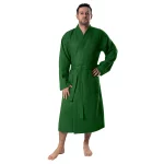 Waffle Pique Spa Robe Man - Bagno Milano