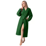 Waffle Pique Spa Robe Woman - Bagno Milano