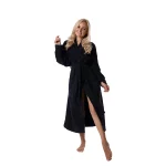 Organic Turkish Cotton Terry Kimono Woman Robe - Bagno Milano