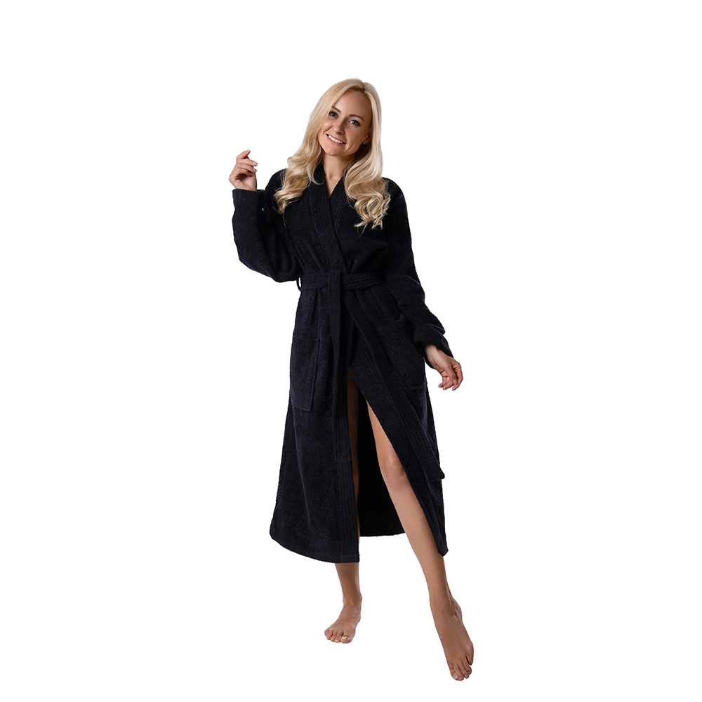 Hooded Ladies Long Robes Zip Up Dressing Gown Bathrobe Winter Soft Flannel  Gift | eBay