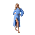 Waffle Pique Spa Robe Woman - Bagno Milano