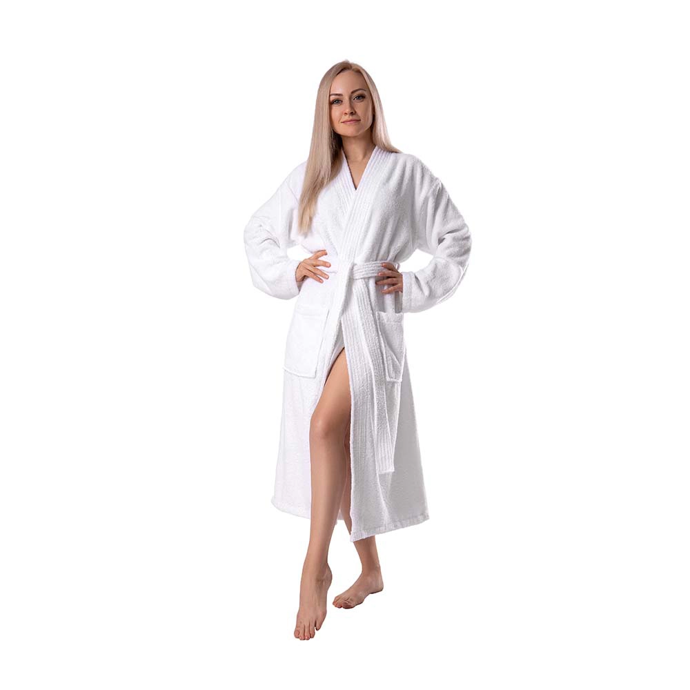 Soft Turkish Terry Cotton Women's Hooded Bathrobe - On Sale - Bed Bath &  Beyond - 38882555