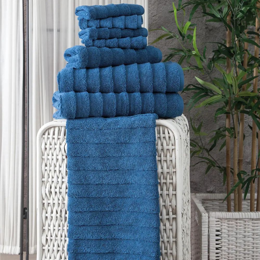 Bagno Milano Turkish Towels Luxury Hotel-Spa Towel Set, Non-GMO 100% Turkish Cotton | Ultra Soft Plush Absorbent Towels (Grey, 2 Pcs Bath Towel Set)