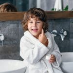 Organic Cotton Kids Bathrobe - Bagno Milano