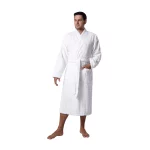 Luxury Jacquard Bathrobe Men – Hotel Collection - Bagno Milano