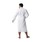 Luxury Jacquard Bathrobe Men – Hotel Collection - Bagno Milano