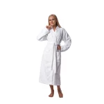 Luxury Jacquard Bathrobe Women – Hotel Collection - Bagno Milano