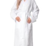 Waffle Pique Spa Robe Women – Hotel Collection - Bagno Milano