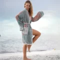 Alya Peshtemal Bathrobe - Bagno Milano
