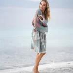 Alya Peshtemal Bathrobe - Bagno Milano