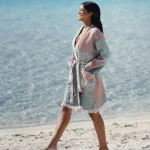 Alya Peshtemal Bathrobe - Bagno Milano