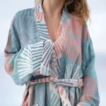 Alya Peshtemal Bathrobe - Bagno Milano