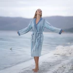 Maia Peshtemal Bathrobe - Bagno Milano