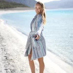 Maia Peshtemal Bathrobe - Bagno Milano