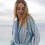 Maia Peshtemal Bathrobe - Bagno Milano