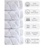 Auraline Jacquard Towels - Bagno Milano