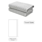 Auraline Jacquard Towels - Bagno Milano