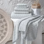 Auraline Jacquard Towels - Bagno Milano