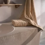 Organic Luxury Jacquard Border Towels - Bagno Milano