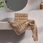 Organic Luxury Jacquard Border Towels - Bagno Milano