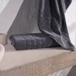 Organic Luxury Jacquard Border Towels - Bagno Milano