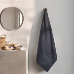 Organic Luxury Jacquard Border Towels - Bagno Milano