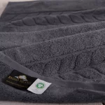 Organic Luxury Jacquard Border Towels - Bagno Milano