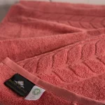 Organic Luxury Jacquard Border Towels - Bagno Milano