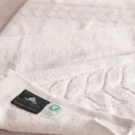 Organic Luxury Jacquard Border Towels - Bagno Milano