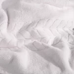 Organic Luxury Jacquard Border Towels - Bagno Milano