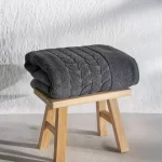 Organic Luxury Jacquard Border Towels - Bagno Milano