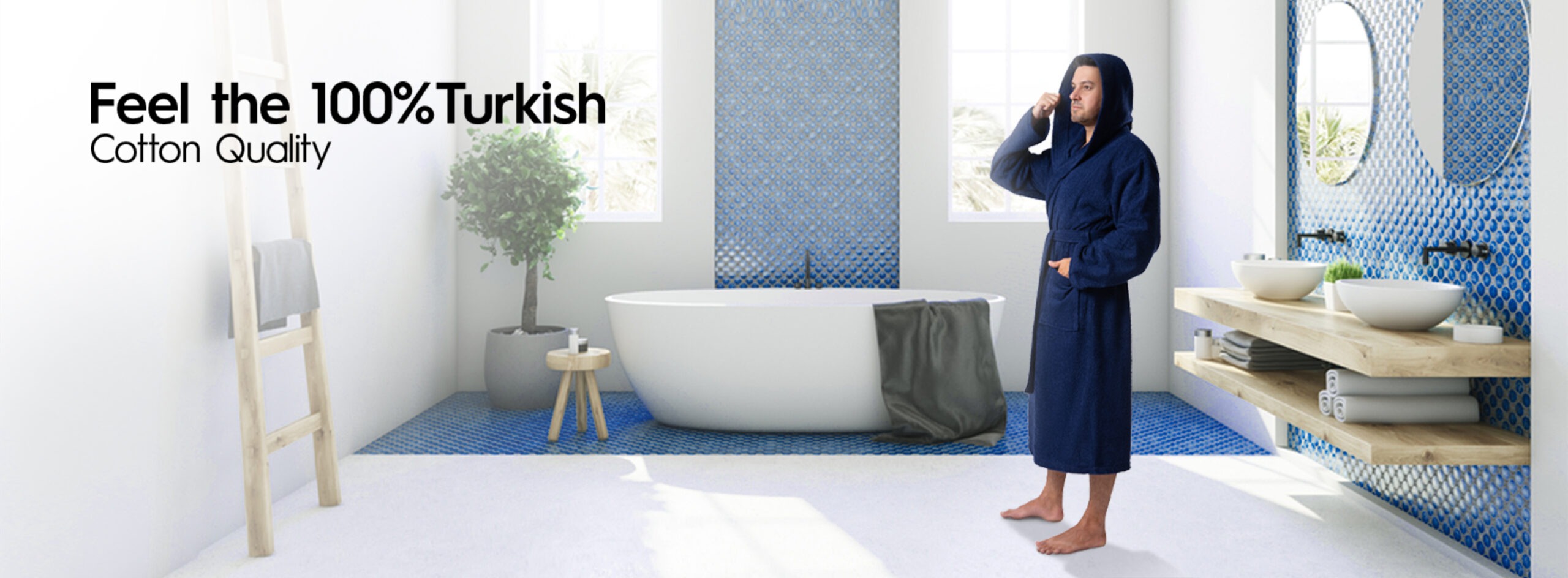 Man Bathrobe Slider