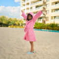 Organic Cotton Kids Bathrobe