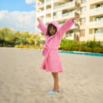 Organic Cotton Kids Bathrobe - Bagno Milano
