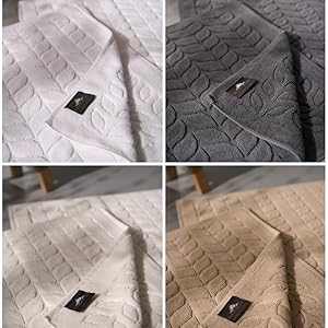 Folded Turkish cotton towels ready to wash - Bagno Milano