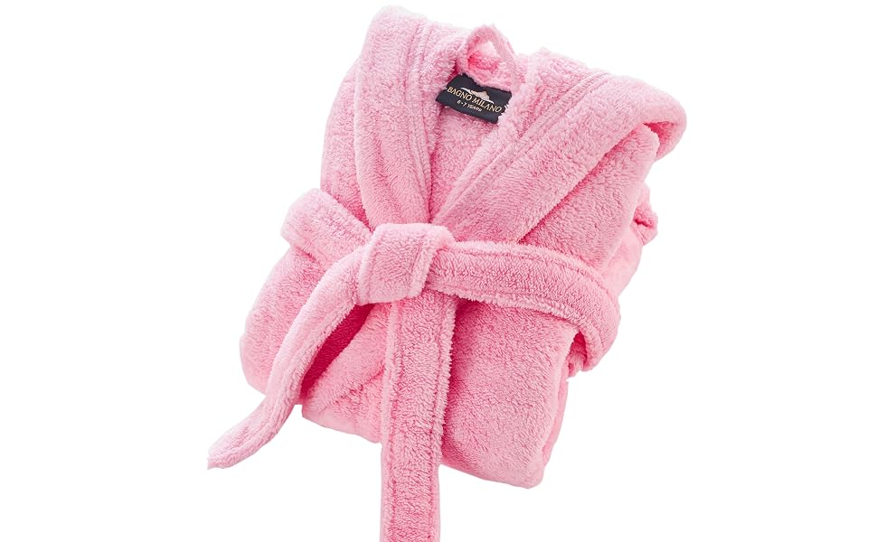 Plush Fleece Kids Robe - Bagno Milano