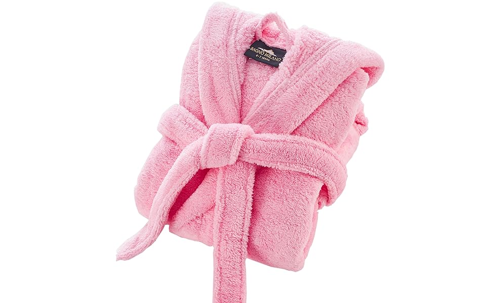 Plush Fleece Kids Robe - Bagno Milano