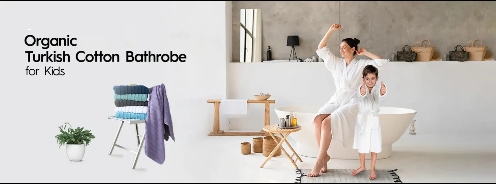 Kids Bathrobe Slider